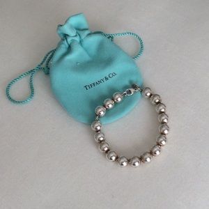 Tiffany & Co. Sterling Silver Bead Ball Bracelet
